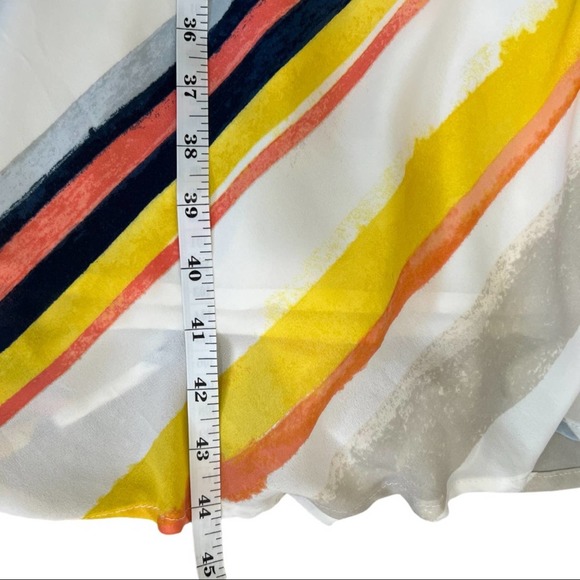 CUPCAKES AND CASHMERE Striped Strappy Striped Dress Size 8 - Picture 7 of 10